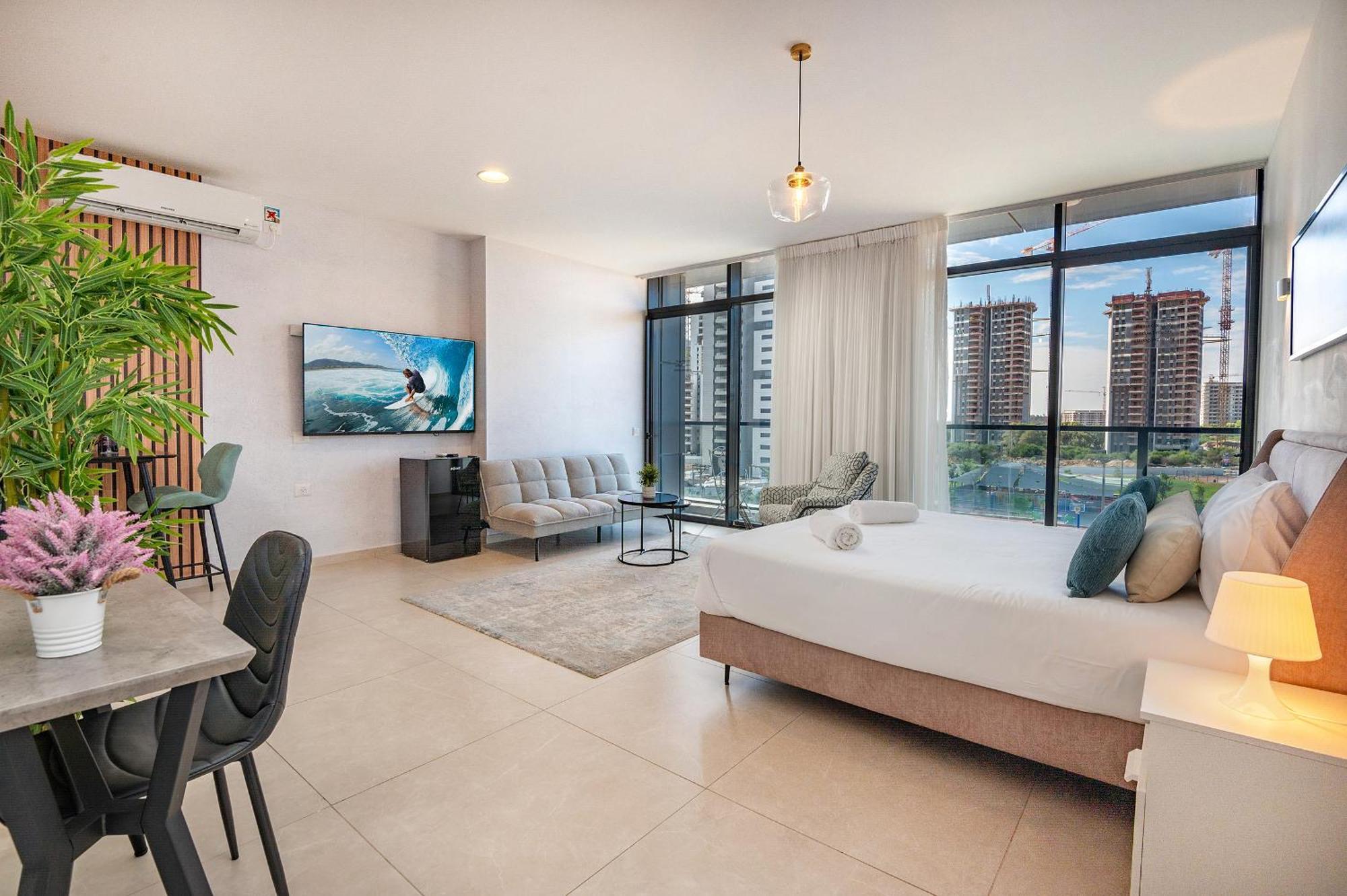 بات يام Hi-Yam Seaview Apartments & Suites - יש ממ"ד المظهر الخارجي الصورة
