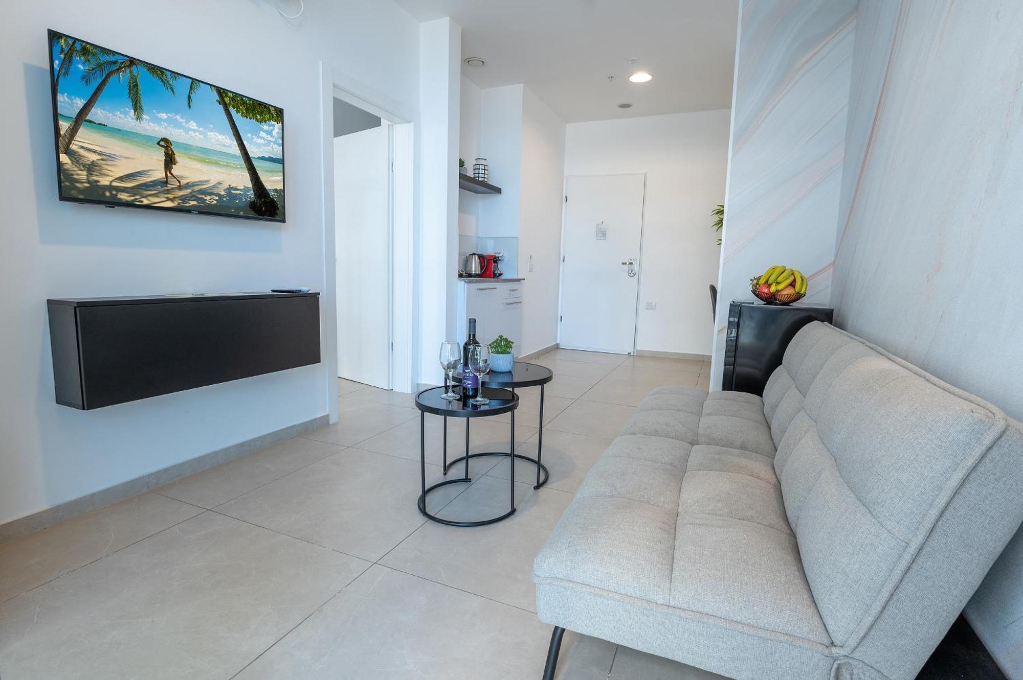 بات يام Hi-Yam Seaview Apartments & Suites - יש ממ"ד الغرفة الصورة