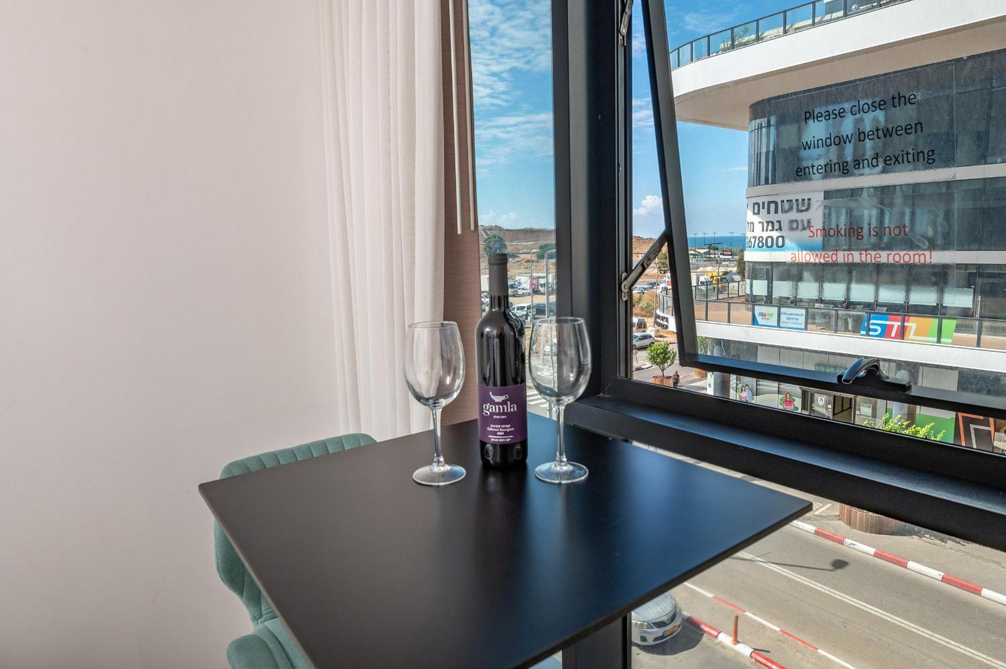 بات يام Hi-Yam Seaview Apartments & Suites - יש ממ"ד الغرفة الصورة