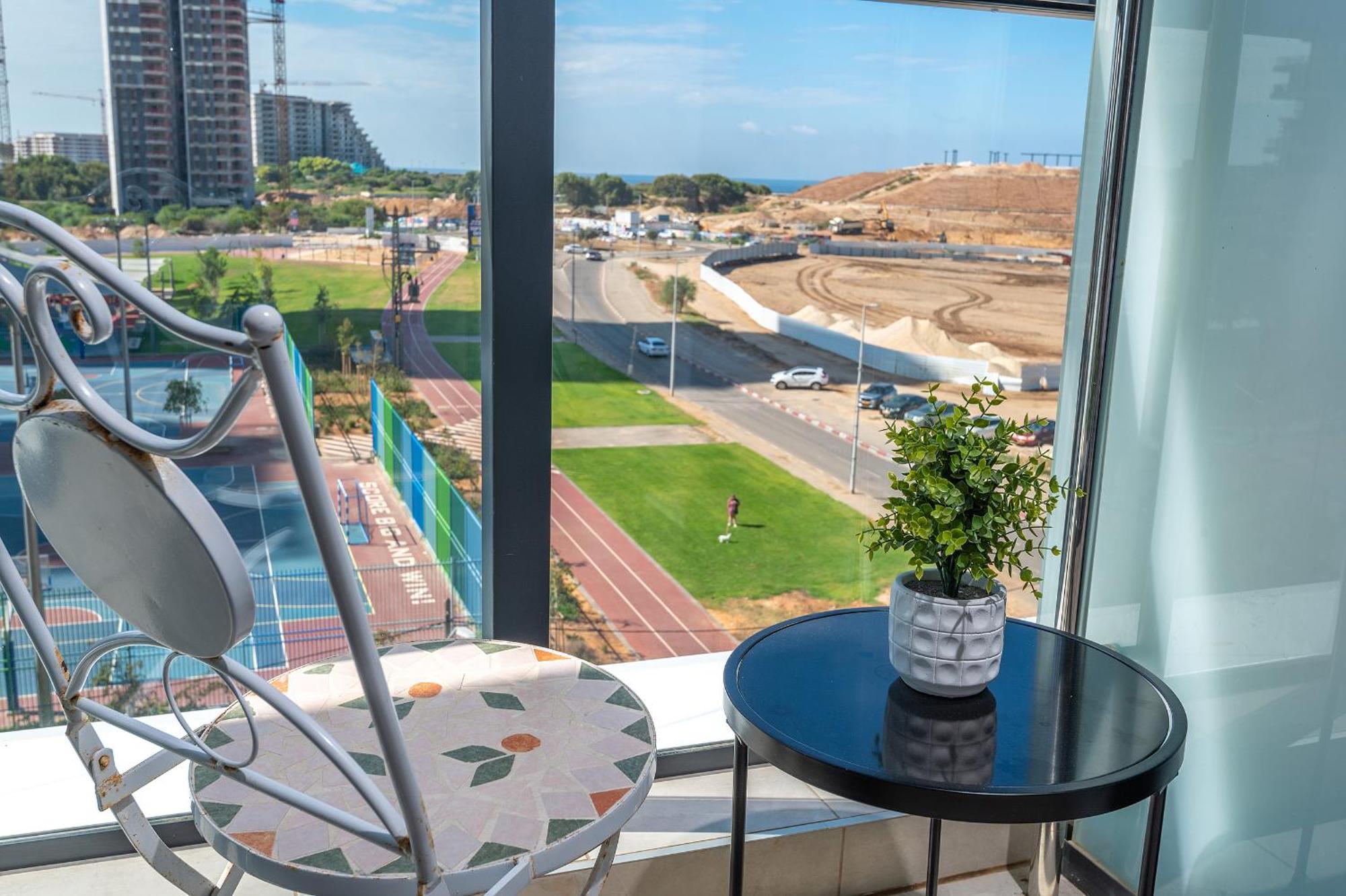 بات يام Hi-Yam Seaview Apartments & Suites - יש ממ"ד الغرفة الصورة